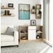 Cómoda B17 AKORD con 1 cajon y 6 estantes 120 Cómoda B17 AKORD con 1 cajon y 6 estantes 120 Blanco/ Madera
