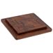 Juego de rompecabezas en zigzag de madera Juego de rompecabezas en zigzag de madera Marrón