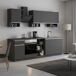 Cocina 19 Estantes en Madera Nobilitada 255 Cocina 19 Estantes en Madera Nobilitada 255 Gris Medio