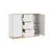 Aparador Split 01B Aparador Split 01B Gris/ Madera