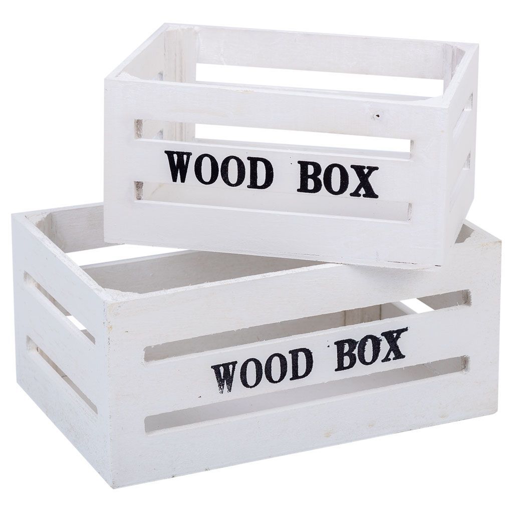 Set 2 Cajónes de madera