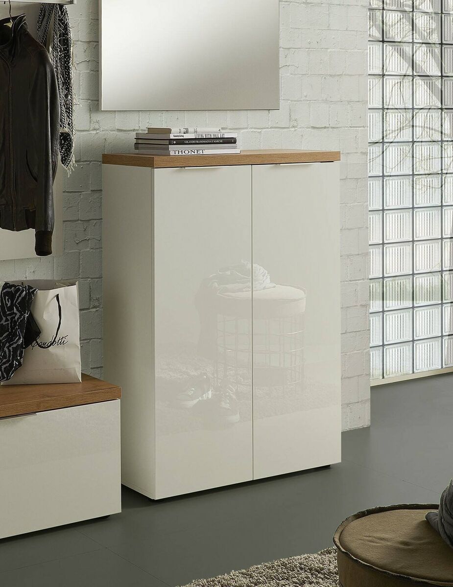 Sapateira com efeito madeira