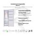 Frigorifico Cooler Infiniton CL-360L85XEN, 375 l, E, No Frost Frigorifico Cooler Infiniton CL-360L85XEN, 375 l, E, No Frost Blanco