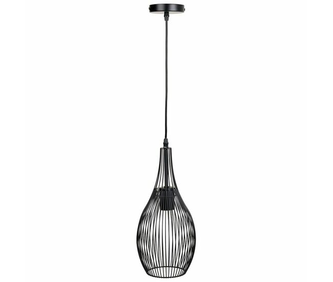Lámpara de techo alexandra house living negro