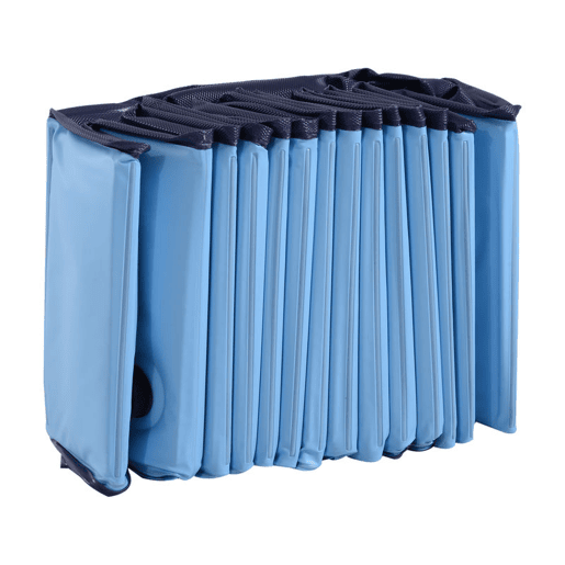 PawHut Banheira dobrável para cães piscina para animais de estimação PVC antiderrapante resistente ao desgaste Adequado para interior e exterior Ø140x30cm azul
