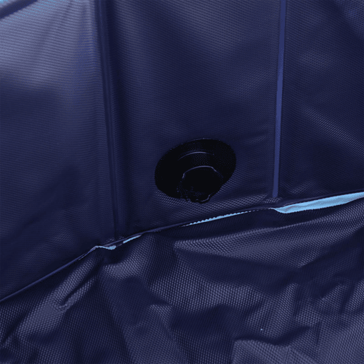 PawHut Piscina Dobrável para Cães Banheira para Animais de Estimação PVC Gatos Antiderrapante Resistente ao Desgaste Adequada para Interior e Exterior Ø100x30cm Azul