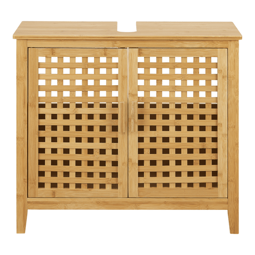 Móvel de apoio Ingmarsö em bambu 60 x 67 x 30 cm natural en.casa