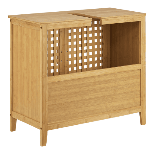 Móvel de apoio Ingmarsö em bambu 60 x 67 x 30 cm natural en.casa