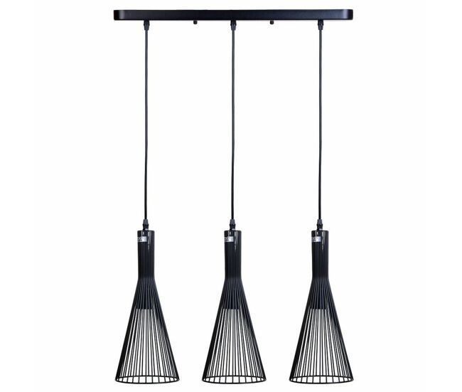 Lámpara de techo alexandra house living negro