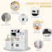 Cocina de Juguete MDF HOMCOM Cocina de Juguete MDF HOMCOM Blanco