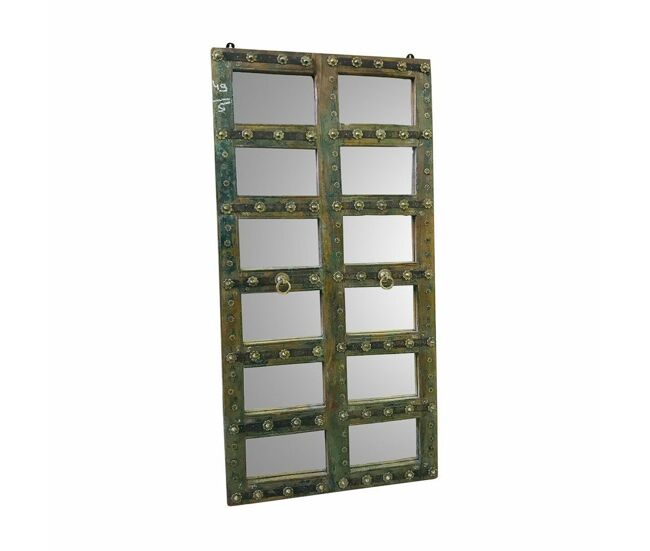 Espejo de pared alexandra house living madera reciclada 4 x 179 x 87 cm