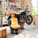 Plataforma Elevadora para Motocicleta Metal y Caucho DURHAND Plataforma Elevadora para Motocicleta Metal y Caucho DURHAND Multicolor