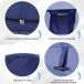 Carpa para Ducha 190T tela de poliéster Outsunny Carpa para Ducha 190T tela de poliéster Outsunny Azul