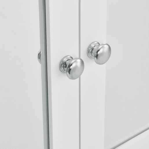 Móvel de parede para casa de banho MDF 58x56x13cm - Branco en.casa