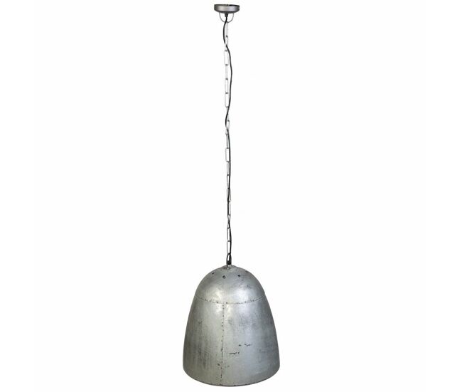 Lámpara de techo alexandra house living gris plateado