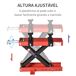 Plataforma Elevadora Metal DURHAND Plataforma Elevadora Metal DURHAND Rojo
