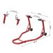 Caballete de Moto Acero Galvanizado HOMCOM Caballete de Moto Acero Galvanizado HOMCOM Rojo