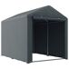 Carpa para Herramienta Metal Galvanizado, PE Outsunny Carpa para Herramienta Metal Galvanizado, PE Outsunny Gris