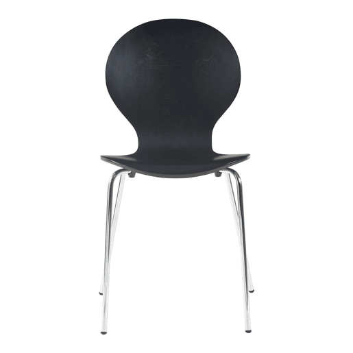 Conjunto de 4 cadeiras de jantar Etne - Preto en.casa