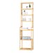 Mueble columna de baño Forssa de 7 niveles bambú Mueble columna de baño Forssa de 7 niveles bambú Natural