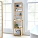 Mueble columna de baño Forssa de 7 niveles bambú Mueble columna de baño Forssa de 7 niveles bambú Natural