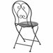 Conjunto de Mesa con 2 Sillas Conjunto de Mesa con 2 Sillas Negro