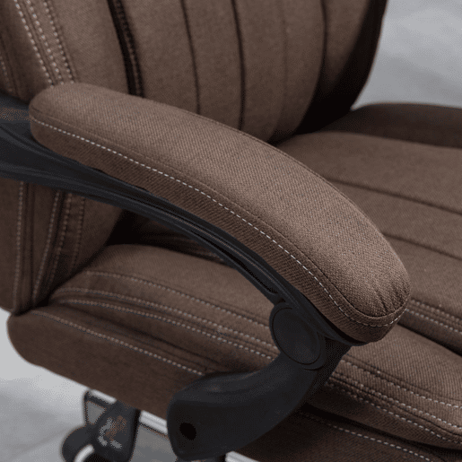 Vinsetto Cadeira de Escritório com 6 Pontos de Massagem por Vibração Cadeira de Escritório Reclinável com Altura Ajustável Controlo Remoto Encosto Alto e Apoio para a Cabeça 65x61x101-113 cm Marrom Vinsetto Cadeira de Escritório com 6 Pontos de Massagem por Vibração Cadeira de Escritório Reclinável com Altura Ajustável Controlo Remoto Encosto Alto e Apoio para a Cabeça 65x61x101-113 cm Marrom