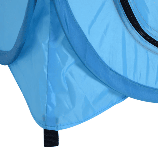 Outsunny Tenda de Duche para Campismo Dobrável Pop UP Tenda de Privacidade com proteção UV e Tecido Impermeável 100x100x185cm Azul