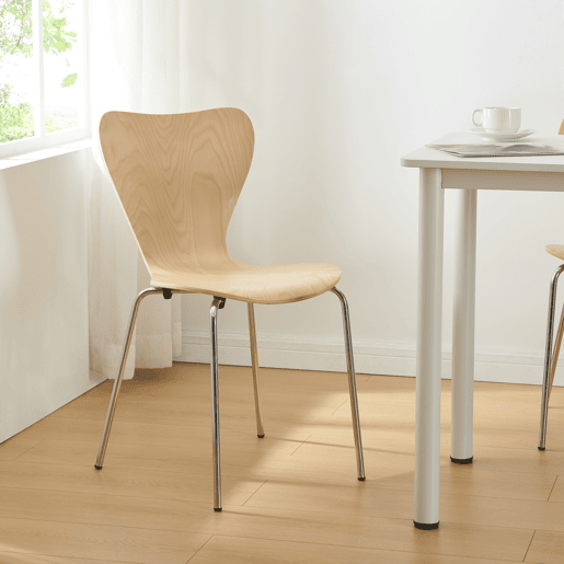 Conjunto de 4 cadeiras de jantar Essunga - Natural en.casa