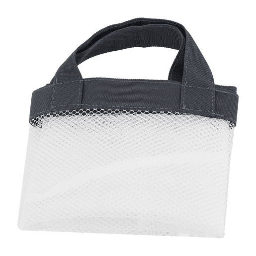 Cesto para roupa suja Rusko com 3 sacos amovíveis Bamboo 600D Oxford 69 x 57 x 37 cm - Cinzento escuro en.casa