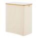Cesto ropa sucia Rusko con 3 bolsas extraíbles bambú Oxford 600D Cesto ropa sucia Rusko con 3 bolsas extraíbles bambú Oxford 600D Beige