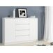 Cómoda K140 AKORD con 4 cajones y 4 estantes 138 Cómoda K140 AKORD con 4 cajones y 4 estantes 138 Blanco