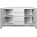 Cómoda K140 AKORD con 4 cajones y 4 estantes 138 Cómoda K140 AKORD con 4 cajones y 4 estantes 138 Blanco