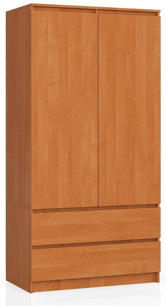 Armario S90 AKORD 2 cajones 2 puertas Cashmere 90 Marrón Claro