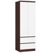 Armario S60 con 2 puertas y 2 cajones 60 Armario S60 con 2 puertas y 2 cajones 60 Blanco/ Madera