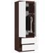 Armario S60 con 2 puertas y 2 cajones 60 Armario S60 con 2 puertas y 2 cajones 60 Blanco/ Madera
