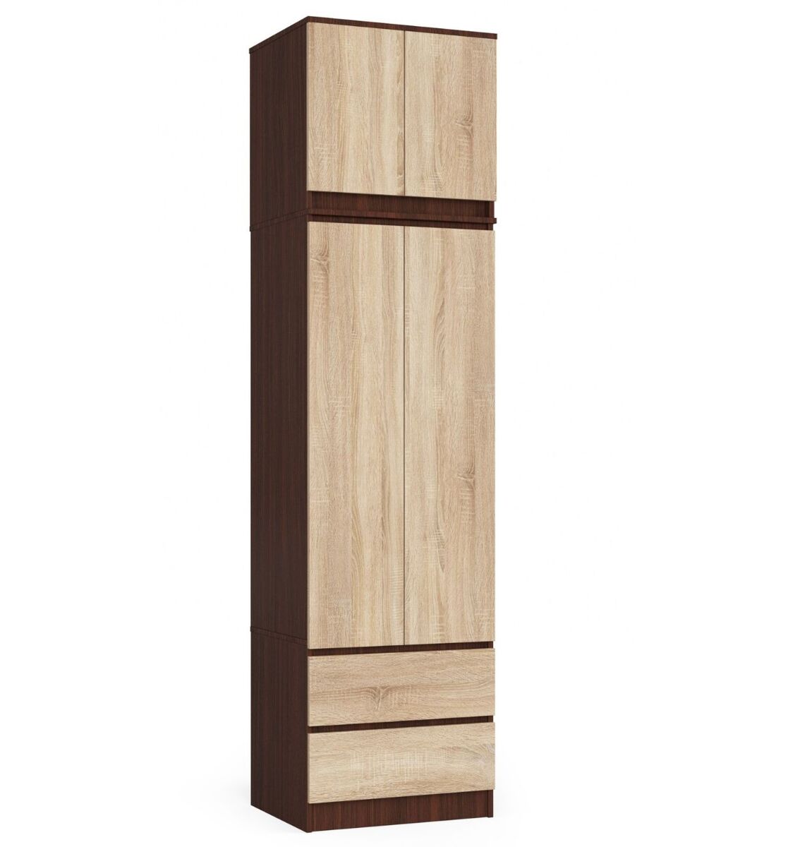 Armario S60 con extensión con 2 puertas y 2 cajones 60 Madera