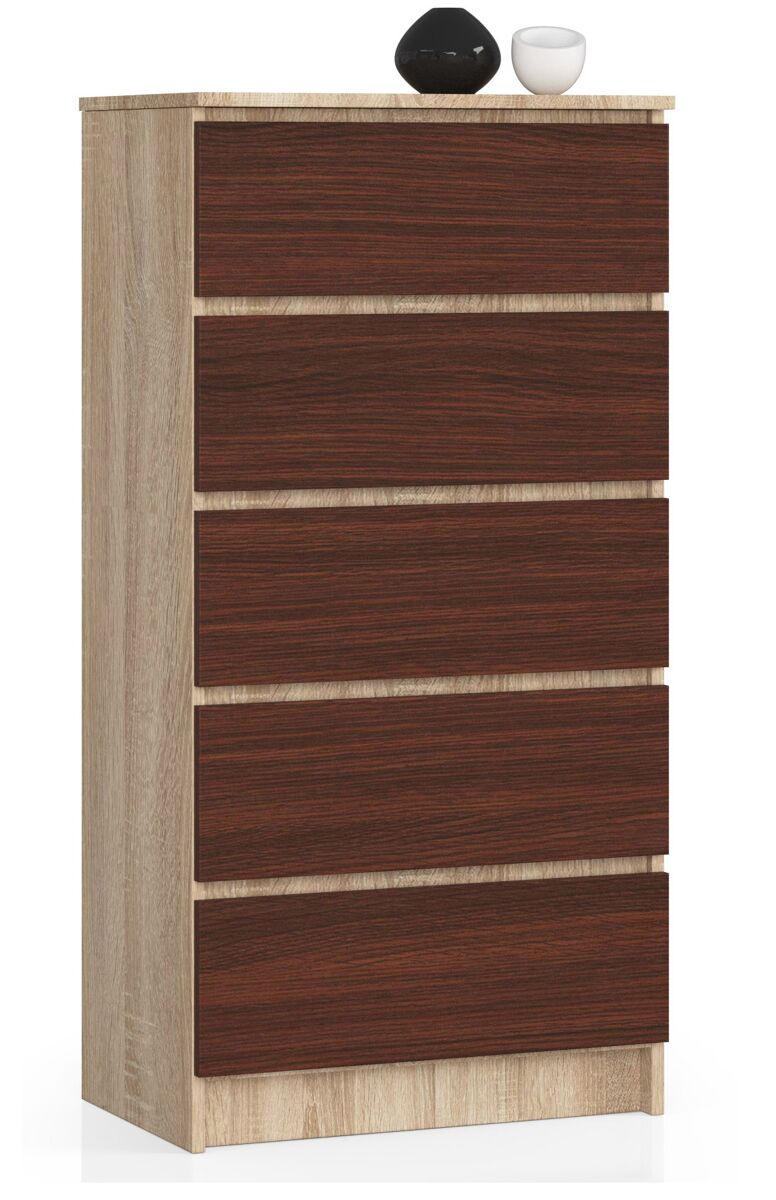 Cómoda K60 AKORD 5 cajones 60 Madera