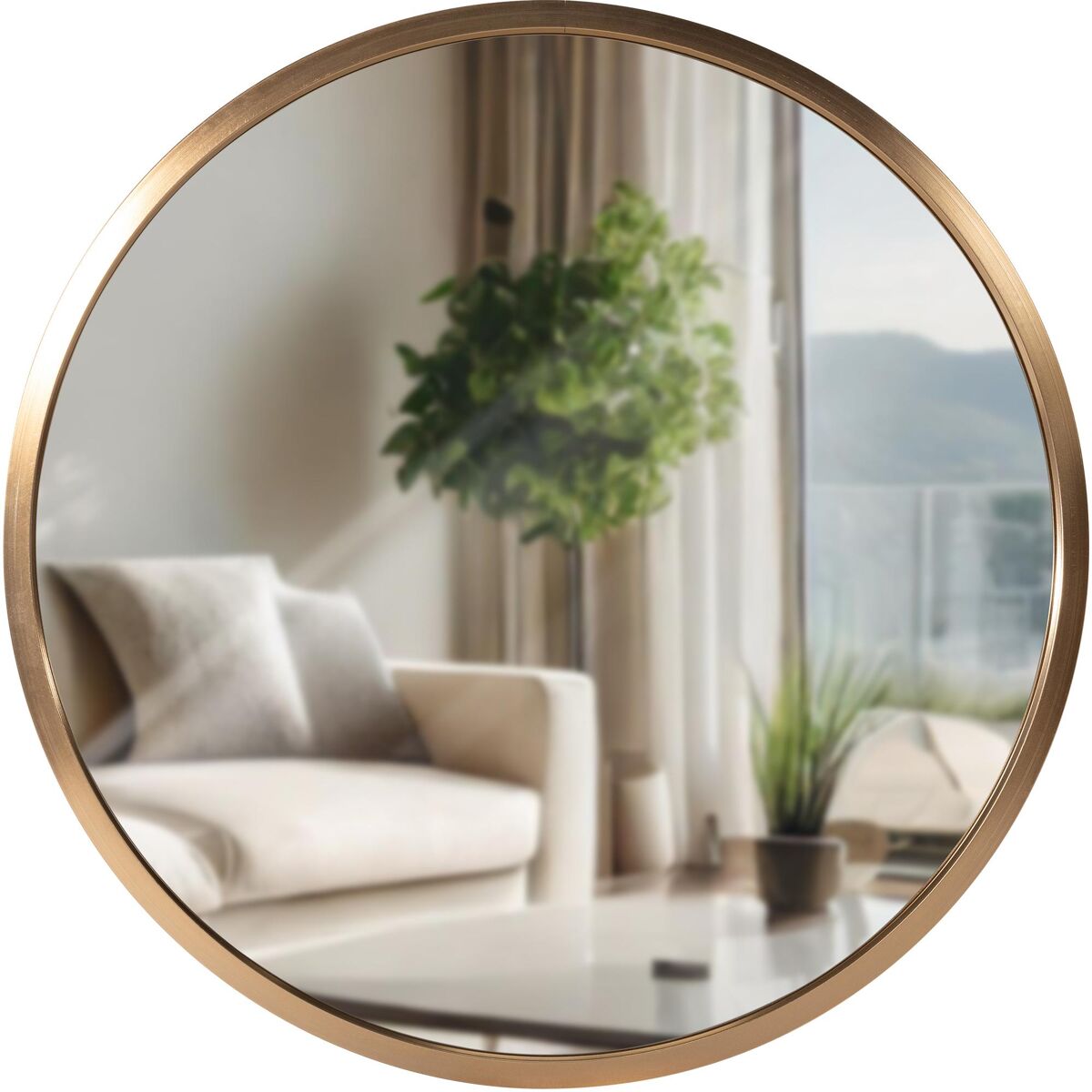 Espejo de pared  - Elsie - Metal 30x3