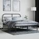 Estructura de cama 140x200 Estructura de cama 140x200 Negro