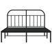 Estructura de cama 140x200 Estructura de cama 140x200 Negro