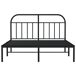 Estructura de cama 135x190 Estructura de cama 135x190 Negro
