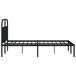 Estructura de cama 135x190 Estructura de cama 135x190 Negro