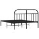 Estructura de cama 135x190 Estructura de cama 135x190 Negro