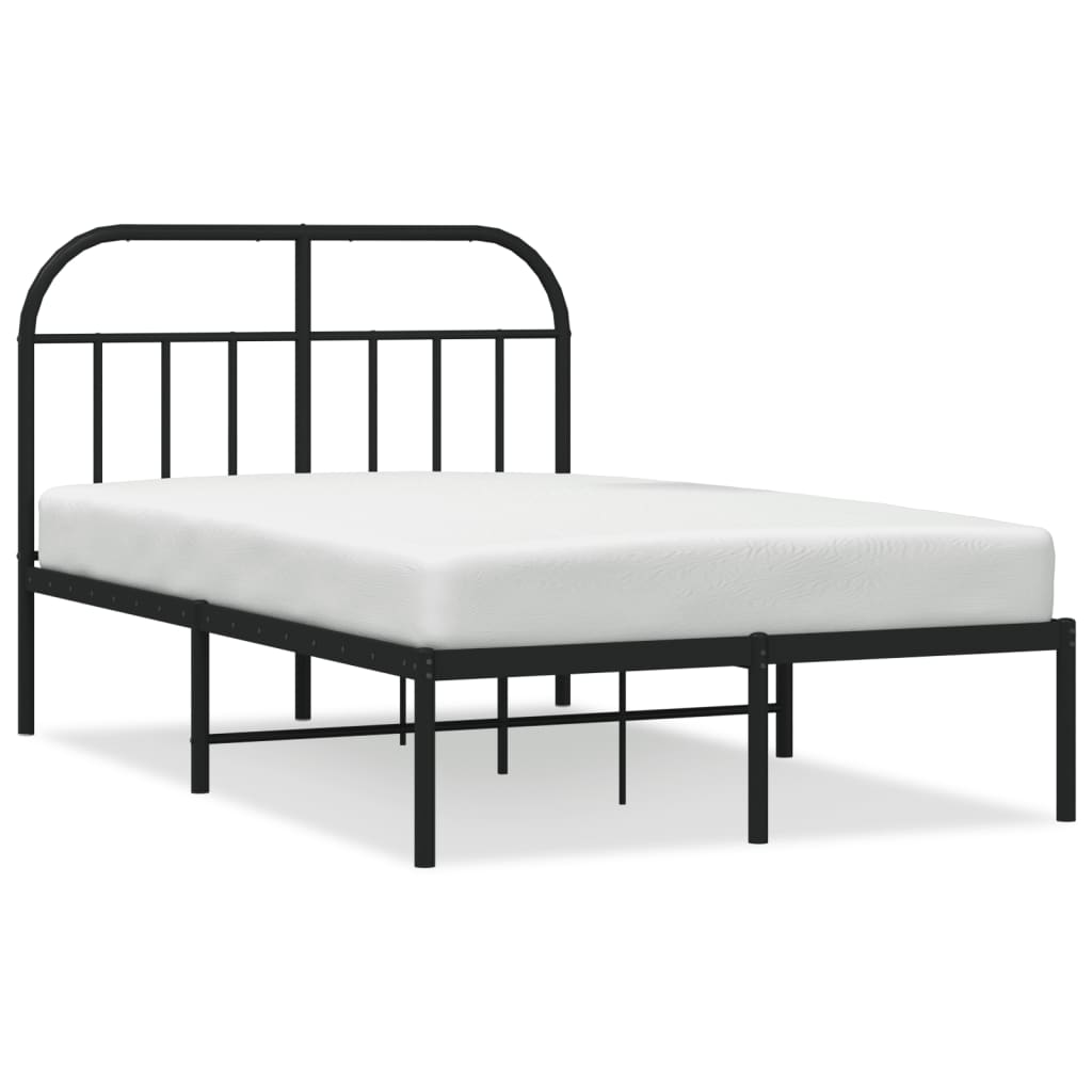 Estructura de cama 120x200 Negro