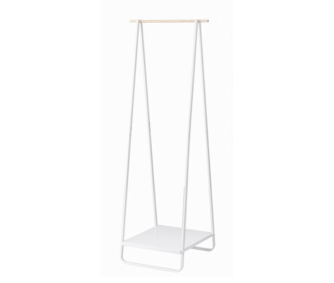 Soporte de metal y madera - h140 cm