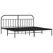 Estructura de cama 200x200 Estructura de cama 200x200 Negro