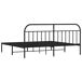 Estructura de cama 200x200 Estructura de cama 200x200 Negro