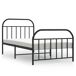 Estructura de cama 100x200 Estructura de cama 100x200 Negro