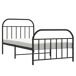 Estructura de cama 100x200 Estructura de cama 100x200 Negro
